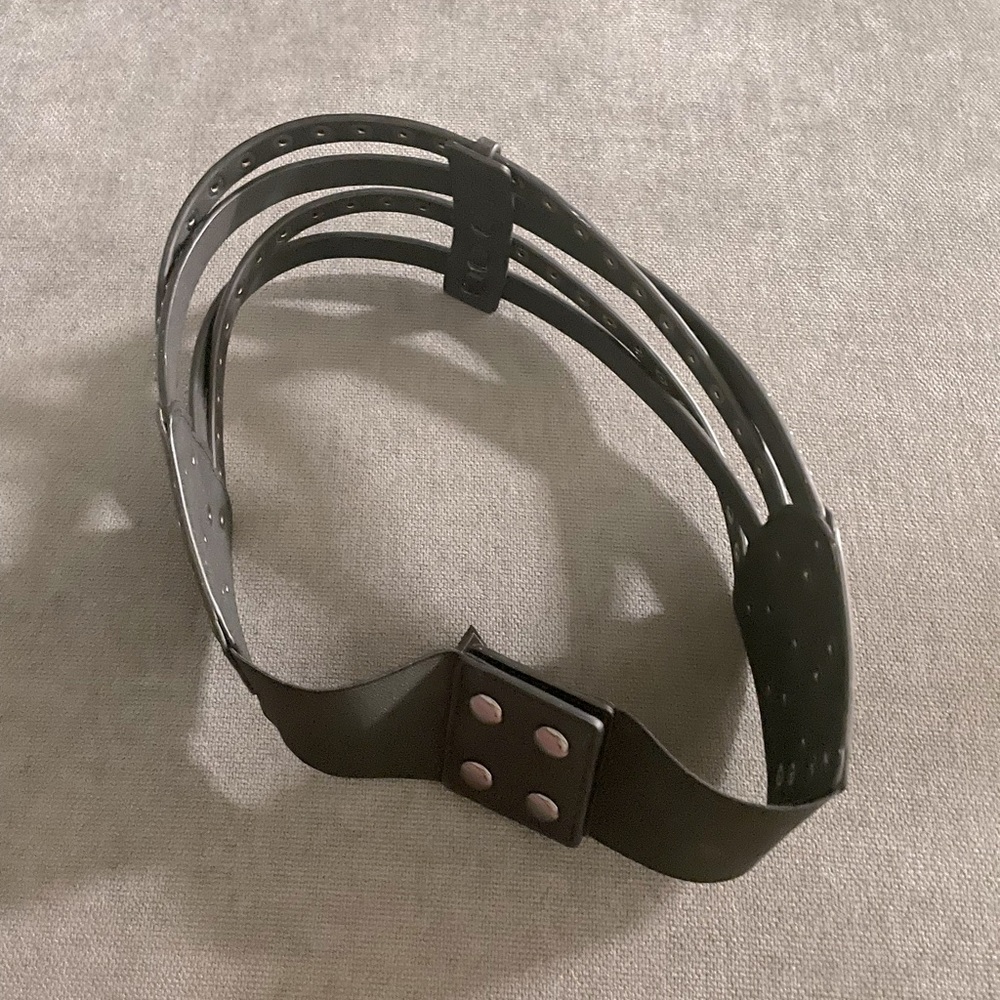 BCBG MAXAZRIA BELT BLACK